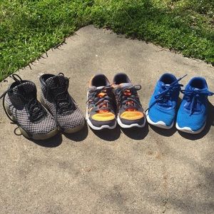 Size 13c Boys Tennis Shoes Nike and Jordan’s